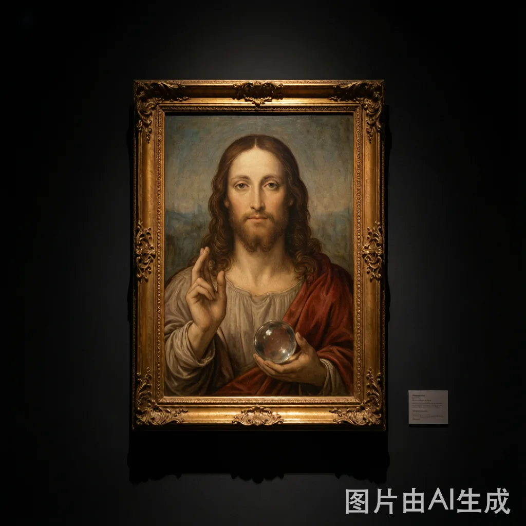 名画《救世主》